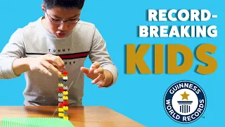 KIDS breaking world records! | Episode 2