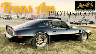 TRANS AM photoshoot ride-along! WITH BURNOUT FOOTAGE!