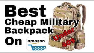 ✅2023 - BEST cheap Military backpack on Amazon ✅