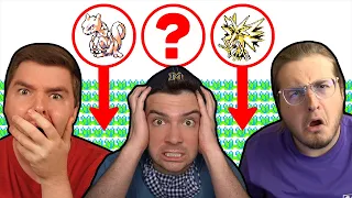 We Pick Three Random Pokemon Then Race To Find Them