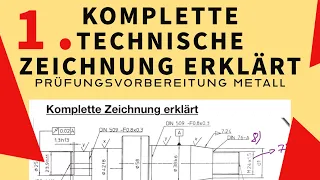 Wie kann ich eine TECHNISCHE ZEICHNUNG einfach verstehen? RAUHEIT