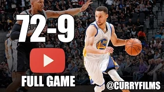 Golden State Warriors vs San Antonio Spurs - Full Game Highlights - April 10, 2016 - 2016 NBA Season