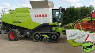 Kombainas "Claas Lexion 770 Terra Track", 10,5 m.