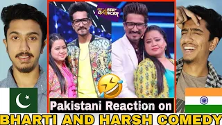 Bharti Singh And Harsh Best Comedy In Indian Best Dancer | Pakistani React On indian | Reaction Box