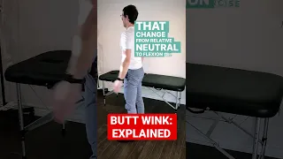 Squatting & Butt Winks: Explained #shorts