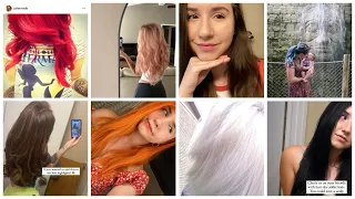 10+ Years of Hair Colors (as someone who dyes their hair A LOT)