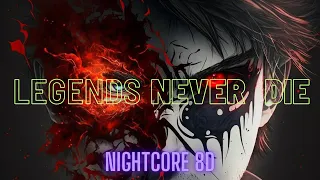 Legends Never Die 8D Audio #viral #spectrum #8daudio #nightcore #legendsneverdie