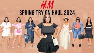 NEW IN MUST HAVE H&M TRY ON HAUL SPRING 2024 / CHICAMASTYLE / H&M SPRING TRY ON 2024