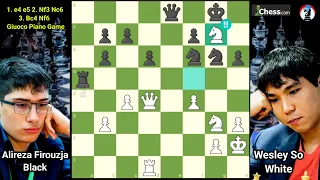 Wesley So's sacrifice of his knight was a brilliant move executed with a unique tactic