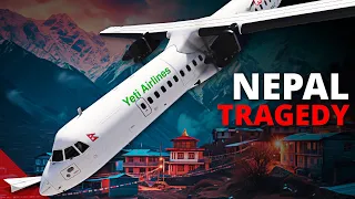 CRASHED SECONDS BEFORE LANDING! Yeti Airlines Flight 691
