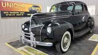 1939 Ford Deluxe 5-Window Coupe | For Sale $38,900