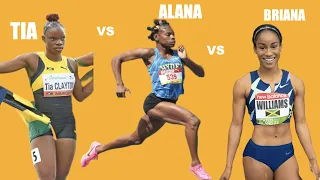 Alana Reid| Briana Williams| Tia Clayton | 100m| All-comers 2023