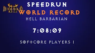 Мировой рекорд с нуля за пять стримов. Варвар Diablo 2