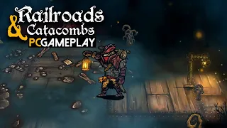 Railroads & Catacombs Gameplay (PC)