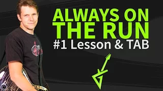 How to play Always On The Run Guitar Lesson & TAB - Lenny Kravitz