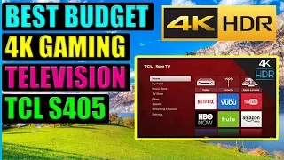 Is This The Best Budget Gaming TV? TCL S405 4K HDR Smart TV