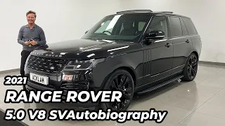2021 Range Rover V8 SV Autobiography Dynamic Black