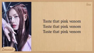 BLACKPINK Pink Venom Easy Lyrics