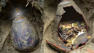 Cursed Treasure Found on an Island is Full of Gold
