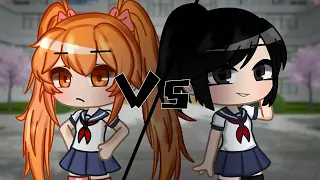 「Epic Rap Battle Of Akademi 🔪」Ayano Vs osana part 1 || gcmv