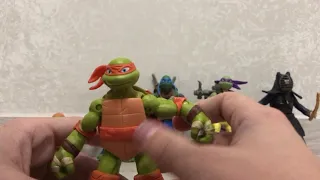 Моя коллекция фигурок TMNT Черепашки-Ниндзя