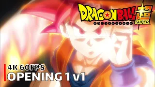 Dragon Ball Super - Opening 1 v1 [4K 60FPS | Creditless | CC]