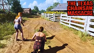 Virginia Julie Sonny & Ana HARDCORE Challenge | The Texas Chainsaw Massacre [No Commentary🔇]