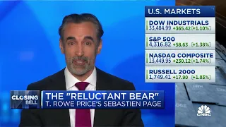 T. Rowe's Sebastien Page says there's three major macro risks to the economy