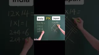 India vs Japan || Mathematics Challenge #shorts