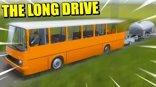 ARREGLO MI NUEVO BUS, Y HAY TROZOS DE HUMANOS | THE LONG DRIVE #5 | Gameplay español