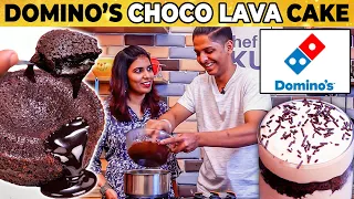 "MISTAKE-ல தான்  இந்த WORLD FAMOUS CAKE உருவாச்சு" DOMINO'S CHOCO LAVA CAKE Recipe by CHEF Yeshwanth