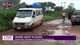 Upper West floods: Commuters stranded as roads are destroyed | Citi Newsroom