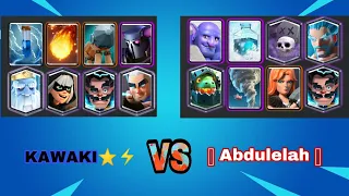 KAWAKI⭐⚡ (Pekka Bridge Spam) vs ▯Abdulelah▯(Splashyard Freeze)