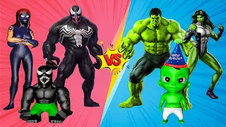 FAMILY HULK vs FAMILY VENOM (She-Hulk Episode 3)