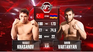 Турок против Армянина David Vartanyan vs Marat Khasanov OFS-8