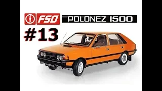 #13. Budowa modelu FSO Poloneza 1500, skala 1:8 - DeAgostini