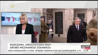 Przegląd wydarzeń tygodnia. Agnieszka Odorowicz o „Idzie” (TVP Info 1.03.2015)