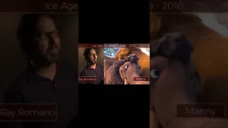 ice age : Collision course- 2016 (behind the voices) 😲