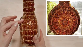 DIY👍You won't believe what this beauty is made of😍Decorative vase