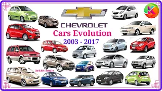 CHEVROLET Cars Evolution (2003-2017) in India # Krishiv Studio
