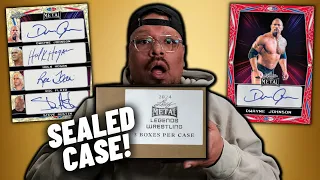 NEW RELEASE: 2024 LEAF METAL LEGENDS WRESTLING! OPENING UP A FULL CASE AND WE HIT BIG!!!!!