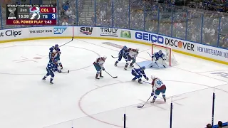 2022 Stanley Cup Final. Avalanche vs Lightning. Game 3 highlights