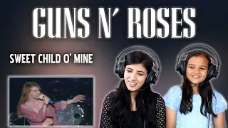 MY SISTER REACTS TO GUNS N ROSES FOR THE FIRST TIME | SWEET CHILD O' MINE REACTION