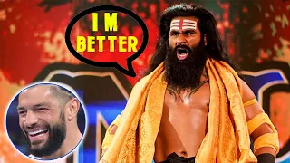 Roman Reigns Vs Veer Mahan In Future Match ? Roman Reigns Vs Veer Mahan