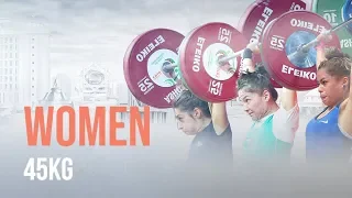 Ashgabat 2018 Highlights | Women 45kg