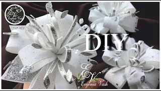 БАНТИКИ |  | НОВОГОДНИЕ УКРАШЕНИЯ | Hair BOWS with your own hands