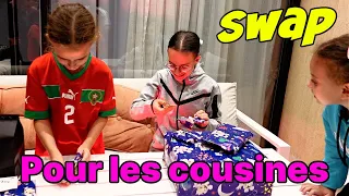 SWAP pour les COUSINES avant LEURS DEPART pour la FRANCE