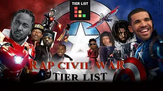 Rap Civil War Tier List (KDOT & Future vs Drake and J. Cole)