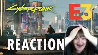 Cyberpunk 2077 New Trailer REACTION (Microsoft E3 2018 Conference)