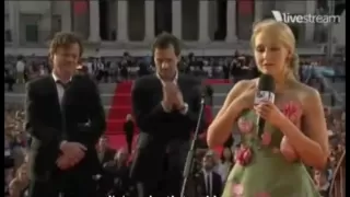 J.K. Rowling's and Trio's Speeches to Each Other - Deathly Hallows Part 2 London Premiere